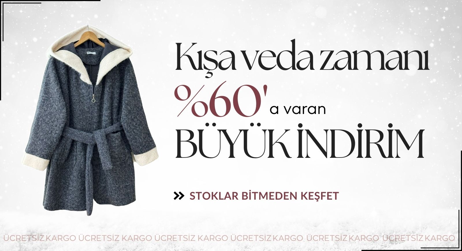 kışa veda indirimi