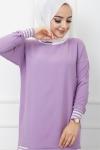 Ayrobin Kumaş Takım lila UMS991