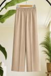 Bel lastikli Bolpaça Pantolon Bej SL2072