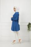 Bel Lastikli kiloş Tunik SaksTbt891
