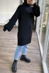 Boğazlı yumoş triko