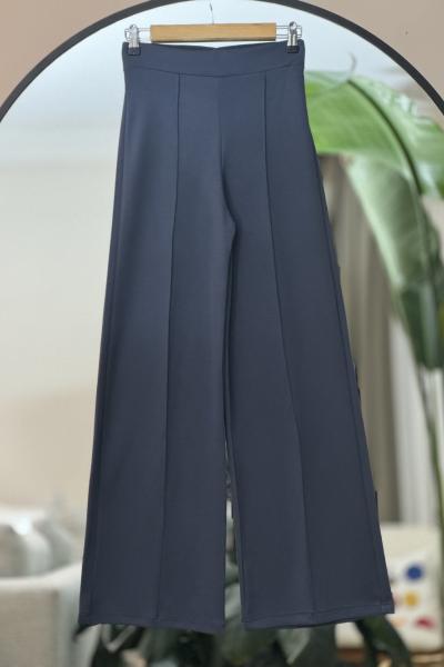 Bol paça bel lastikli oysho pantolon Antrasit SLT30351