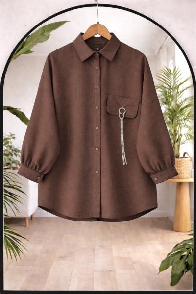 Cep  Zincirli  görmek  Kahverengi NW6071