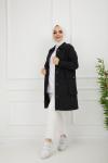 Cepli Kot ceket Siyah  SHR871