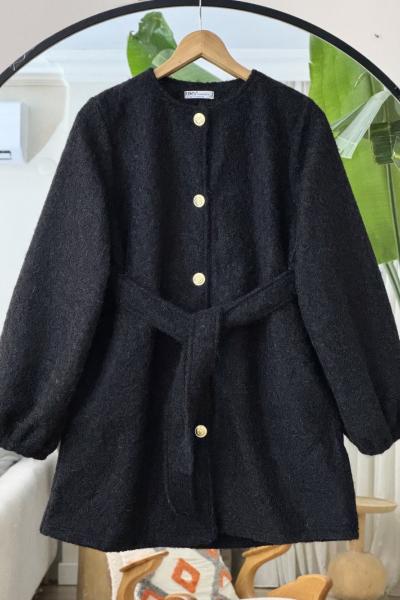 Cepli kuşaklı hakimyaka Kap siyah UMS50329