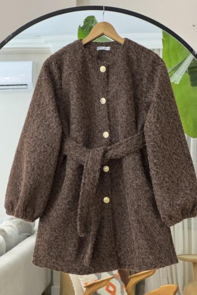 Cepli kuşaklı hakimyaka Kap Kahve UMS50329