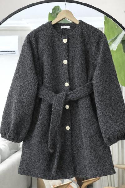 Cepli kuşaklı hakimyaka Kap Antrasit  UMS50329