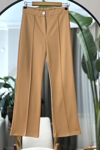 Çimalı Boru paça pantolon Camel SLT30516