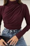 Drapeli sendy BluzBordo KRN8016