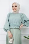 Etek Blüz Kombin Mintyeşili SLT971