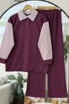 Gömlek Yaka oysh Takım  BordoUMS50314