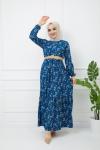 Hasır Kemerli Elbise Sakasmavisi HBS1116