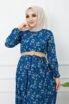 Hasır Kemerli Elbise Sakasmavisi HBS1116