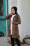 İçlikli Ceket leoparUMS729