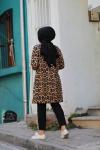 İçlikli Ceket leoparUMS729