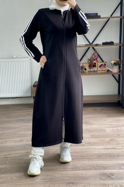 İki iplik ferace kap siyah 1815