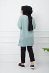 İki iplik penye tunik Mint  HBS996