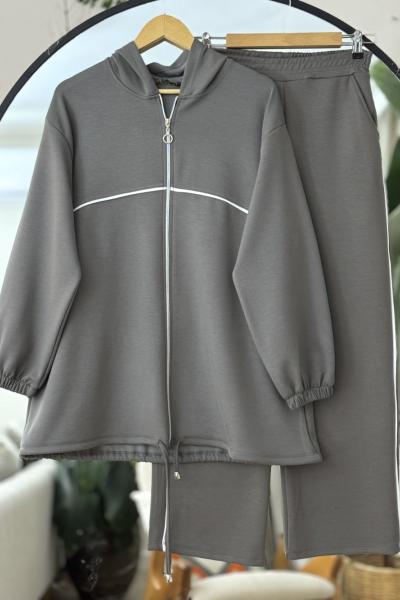 Kapşonlu  Salaş kalıp Spor oysh Takım Vizon TCN40111