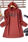 Kapşonlu  DREAM Tunik Kiremit  SLT3013