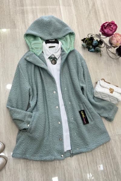 Kapşonlu buklet Mint UMS50100