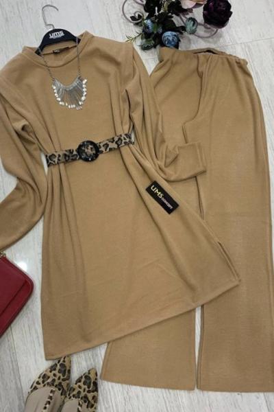 Kemerli Selanık Kumaş Takım büskivi ums786