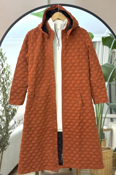 Kendinden desenli  uzun Kap tarçın UMS50229