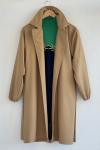 Kuşaklı çepli trenc camel SLT30156