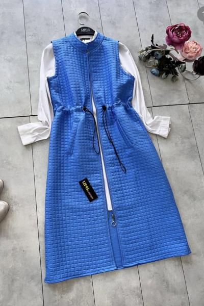 Morra kapitone yelek Mavi UMS5000