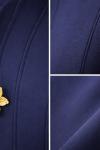Prenses dikişli Etek Ceket Takım Lacivert TB8055