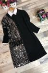 PUL PATET TUNİK CENDIY KUMAŞ SİYAH