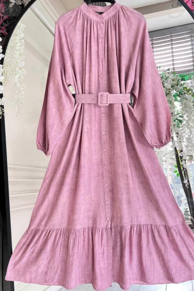 Sina Kemerli  Hakimyaka   Elbise gül UMS50237