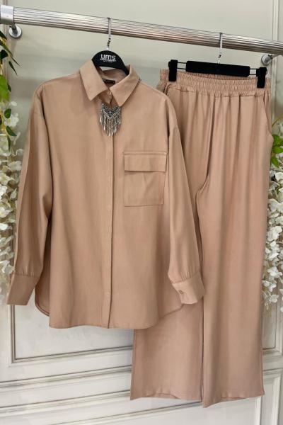 Tekçepli salaş İkili Takım  camel UMS50240