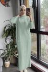 Triko elbise mint TCN4029
