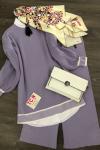 Triko pantolon Takım LilaTCN1197