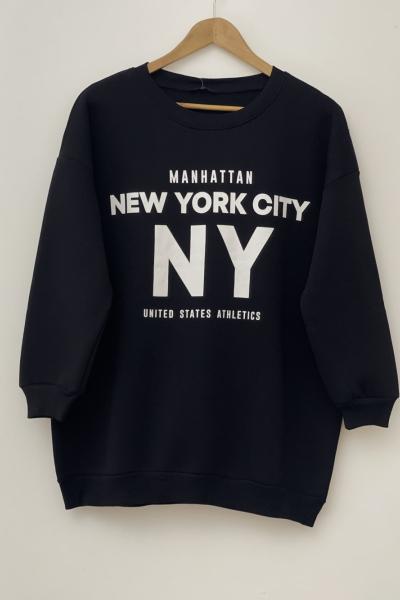 Üçiplik sweat siyah SLT30132