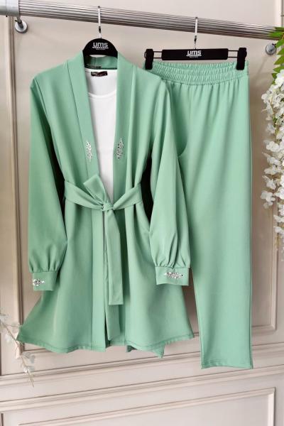 Üçlü Kol Ön Taş  işleme Takım  mint  UMS50133