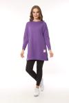 Uzun ikiplik tunik lila  ADS3025