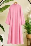 Uzun parçalı tunik Pembe YR9587