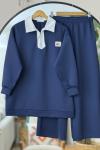 Yaka fermuarlı   Takım Lacivert YR30549