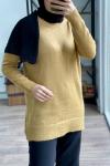 Yumoş triko tunik