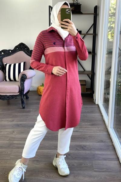 Yün kaşmir Gömlek tunik