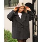 Astarlı Kaşe ceket antrasit TBT30194