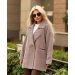 Astarlı Kaşe ceket Kahverengi TBT30194