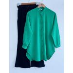 Ayrobin Kumaş  Tunik  Yeşil TBT30231