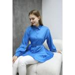 Kalp Kemerli Kloş Tunik mavi DST30298