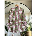 Desenli gömlek Tunik Yeşil NEW30300